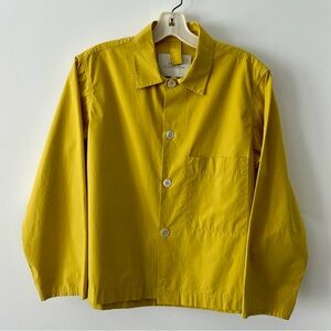 Studio Nicholson Chartreuse Button-Up Shirt